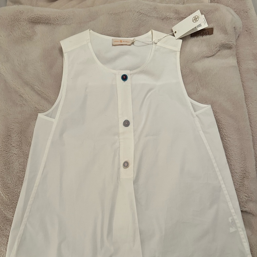 White Tory Burch top